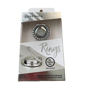 Smartphone Rings Dotted – Silver